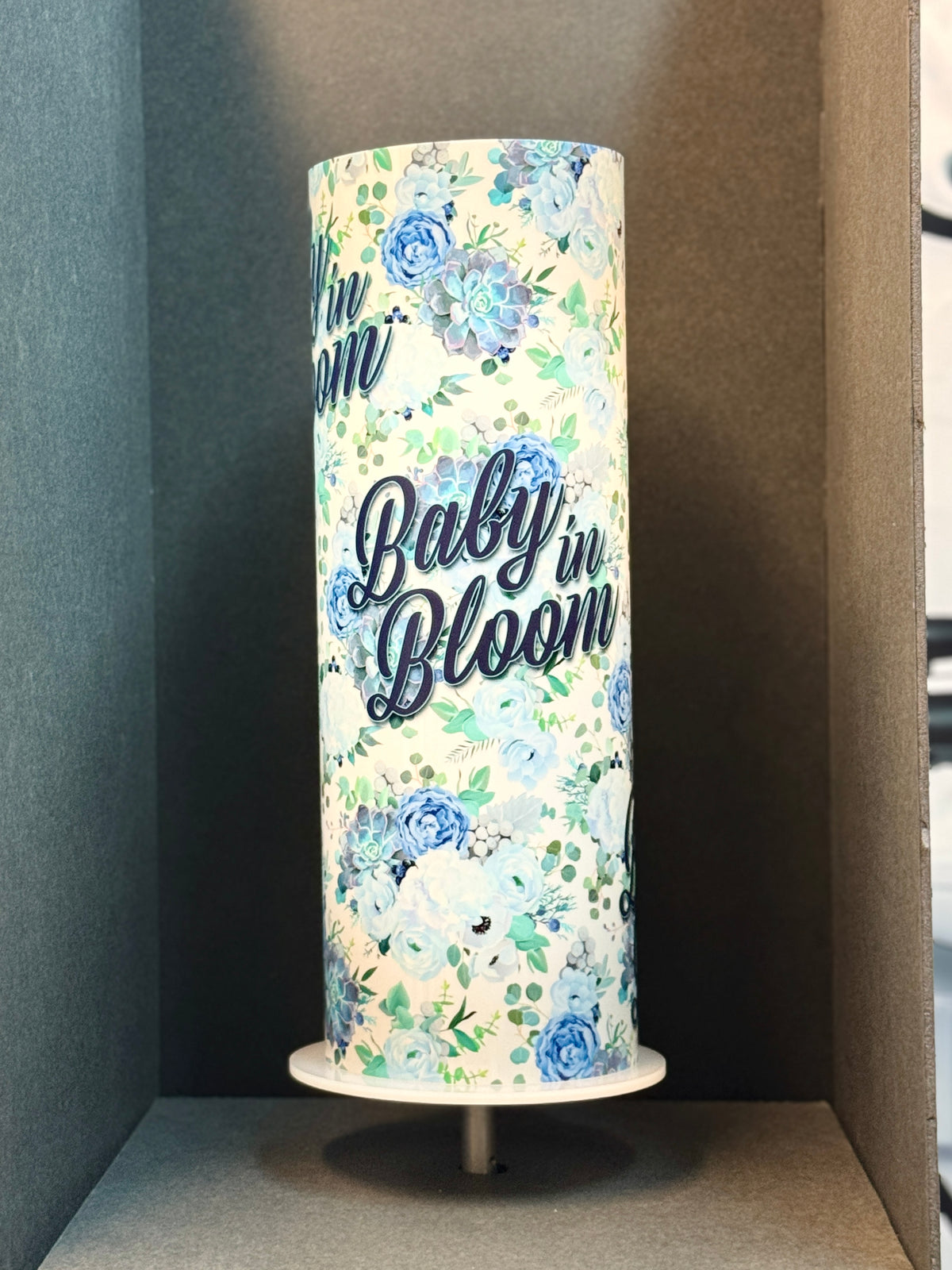 Baby in Bloom Illuminated iLLUMITUBES Centerpiece